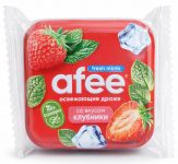 Освежающие драже без сахара "Afee" Клубника