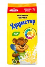 9. Готовый завтрак Хрумстер шарики молочные 0,180 кг 10 шт в коробке