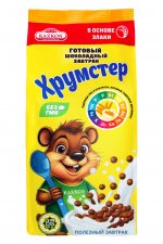 10. Готовый завтрак Хрумстер шарики с какао 0,180 кг 10 шт в коробке