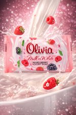 Olivia Milk & White Mixed Berry 45гр