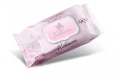 Влажные салфетки с фруктовым ароматом NATURE 120шт