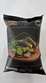 Снеки со вкусом Маринованный огурец, 100г STAN