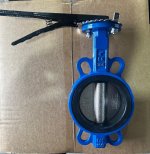 Затворы поворотные дисковые межфланцевые ручные «бабочка»