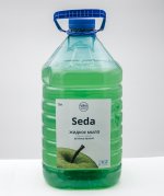 Жидкое мыло Seda, Зелёное Яблоко, 5л