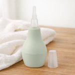 Аспиратор для носа (с силиконовым наконечником), 0м+, Babyono