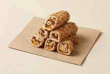Рахат-лукум по-алеппски с лимоном и фундуком, в обсыпке из крошки фундука